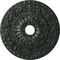Ekena Millwork Vaduz Medallion (Canopies up to 3 1/2"), 23 1/2"OD x 3 1/2"ID x 2 1/8"P, Painted Turtle Crackle CM23VAPTC - alternate 1